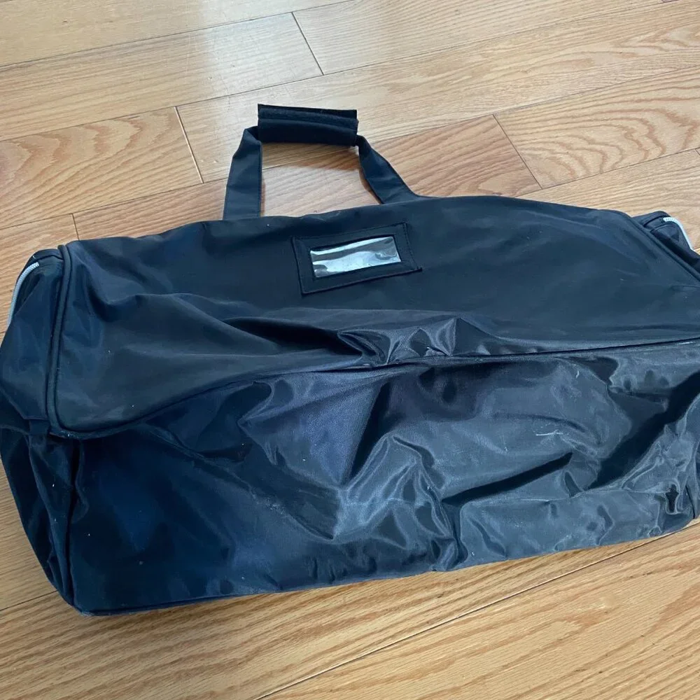 Calvin Klein Black WeekenderGym Travel Duffle Bag